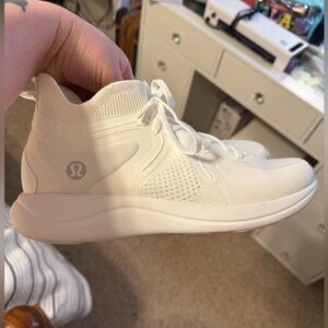Lululemon Women’s White Chargefeel 2 Mid Workout Tennis Shoes Size 10.5